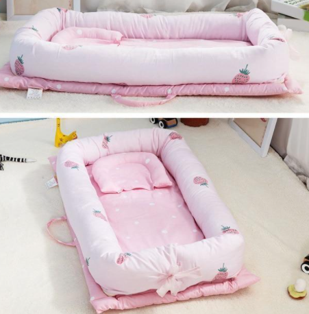 Cotton baby bed