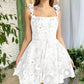 Three-dimensional Flower Embroidery Dress Summer Fashion Sweet A-line Suspender Dresses For Womens Clothing