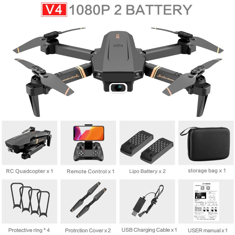 WIFI Quadcopter Drone W/live video & 4K/1080P HD