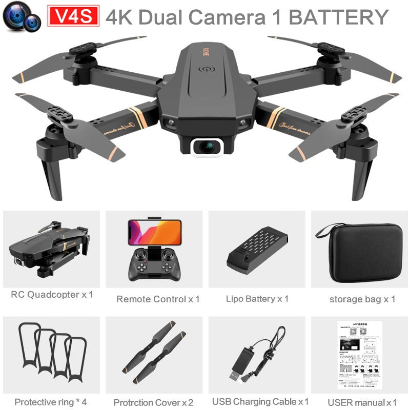 WIFI Quadcopter Drone W/live video & 4K/1080P HD