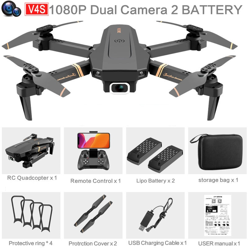 WIFI Quadcopter Drone W/live video & 4K/1080P HD