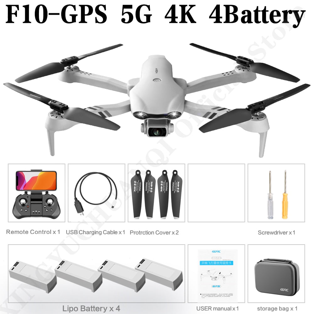 4DRC New 4K HD Dual Camera Drone