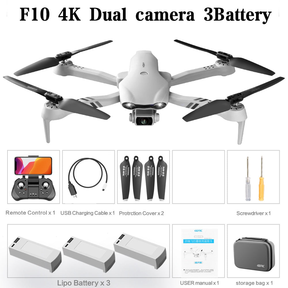 4DRC New 4K HD Dual Camera Drone