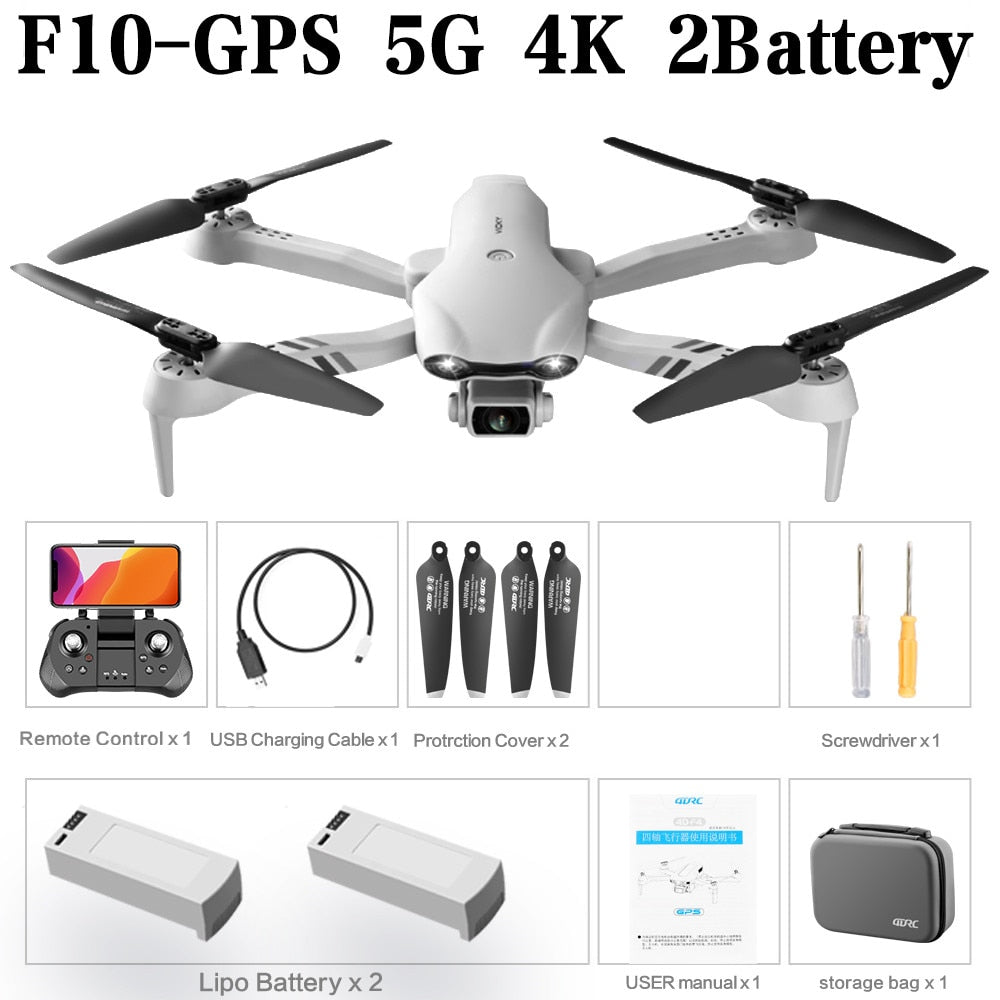 4DRC New 4K HD Dual Camera Drone